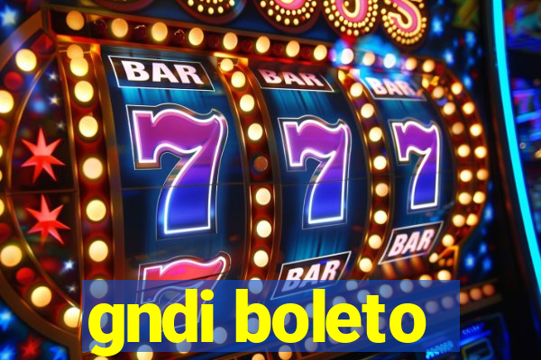 gndi boleto